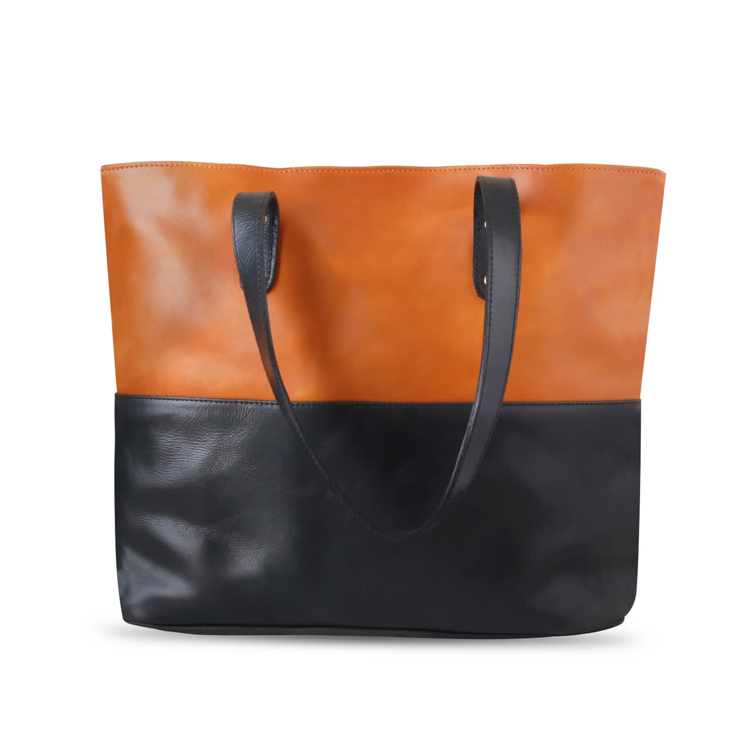 Black & Brown Tote Bag