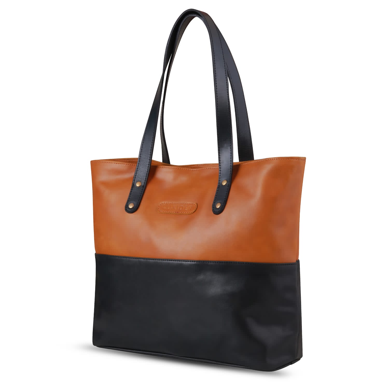Black & Brown Tote Bag
