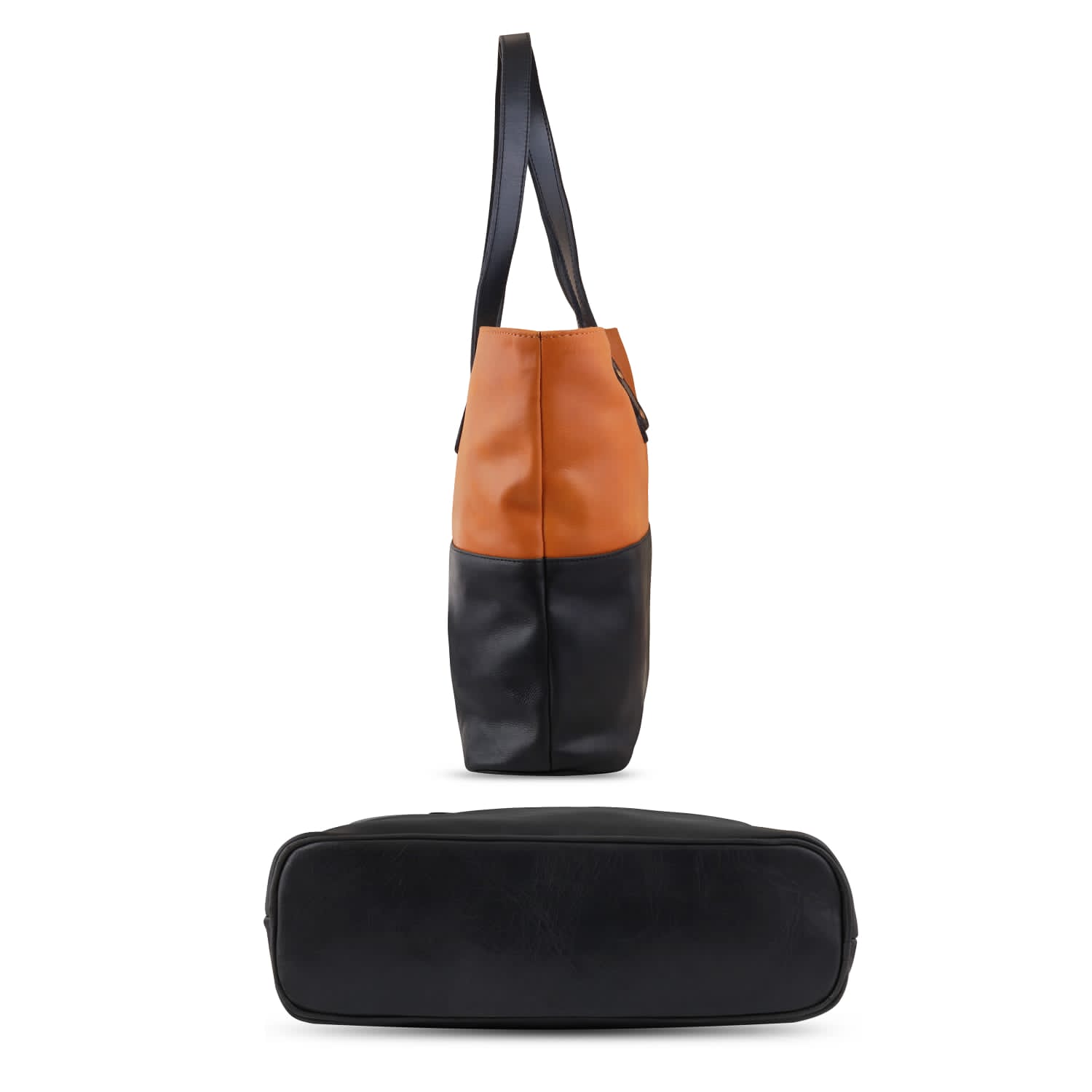 Black & Brown Tote Bag