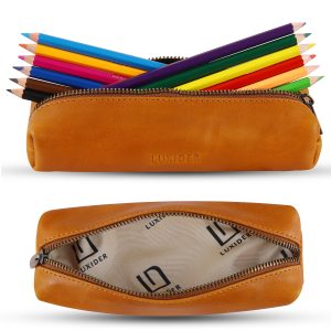 Leather Pencil Bag