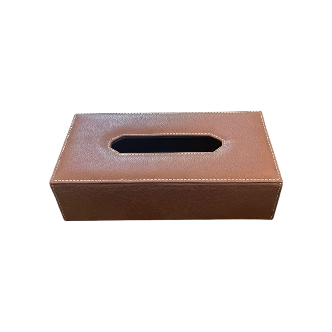 Leather Tissue Box - Image 4